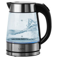 Lafe 47618 Electric Kettle Essential Glass 1.7L