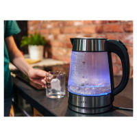 Lafe 47618 Electric Kettle Essential Glass 1.7L