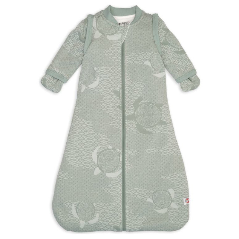 Lodger Hopper Matcha Turtle guļammaiss ar noņemamām piedurknēm, Silk, 50/62 - HPM 109_50/62