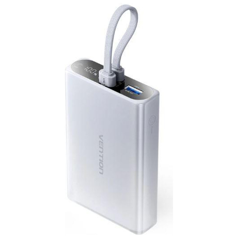 Vention POWER BANK USB 10000MAH 22.5W/GRAY FHZM0 VENTION