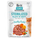 Brit Care Cat Pouch Sterilized Fillets in Gravy Healthy Rabbit 85 g mitrā barība kaķiem