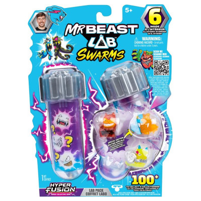 Beast Lab MRBEAST LAB Figūriņas mēģenē Swarms, 6&nbsp;gab.