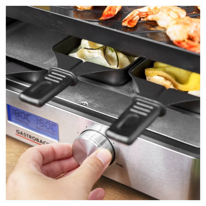 Gastroback 42562 Design Raclette-Fondue Advanced Plus