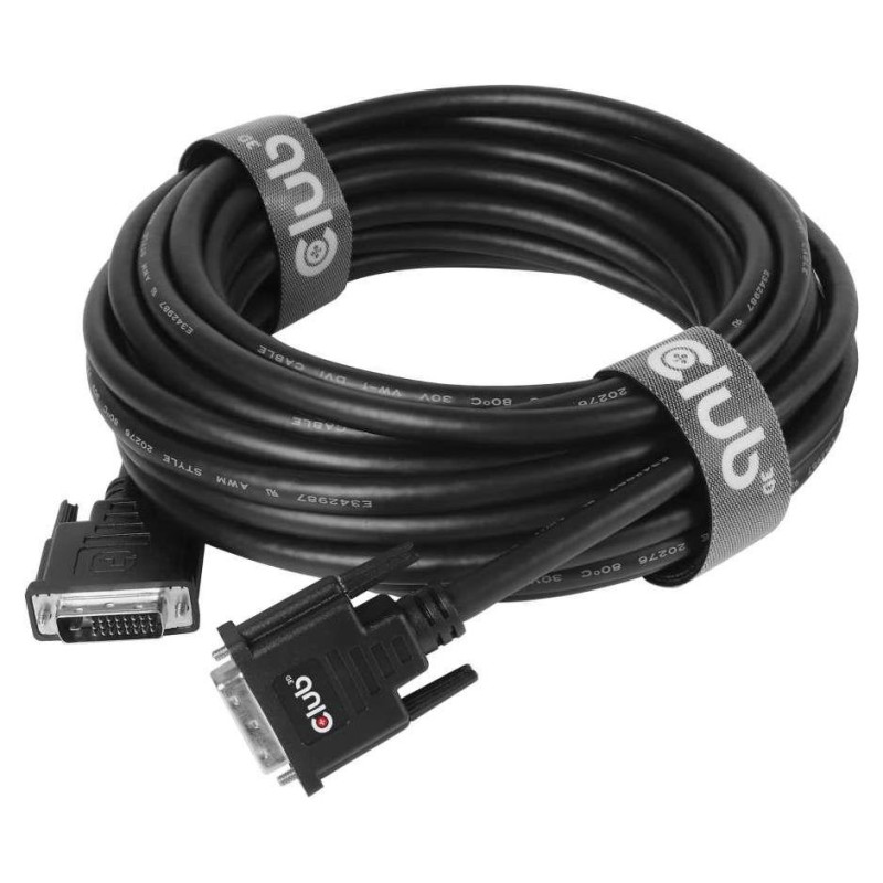 Club3D CABLE DVI-D TO DVI-D 10M/M/M CAC-1220 CLUB3D