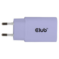 Club3D MOBILE CHARGER WALL USB-C/2PK 30W PURPLE CAC-3025 CLUB3D