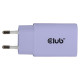 Club3D MOBILE CHARGER WALL USB-C/2PK 30W PURPLE CAC-3025 CLUB3D