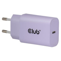 Club3D MOBILE CHARGER WALL USB-C/2PK 30W PURPLE CAC-3025 CLUB3D
