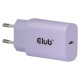 Club3D MOBILE CHARGER WALL USB-C/2PK 30W PURPLE CAC-3025 CLUB3D