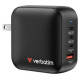 Verbatim Lādētājs Verbatim Universal Mini GaN Wall Charger 100W UK + EU