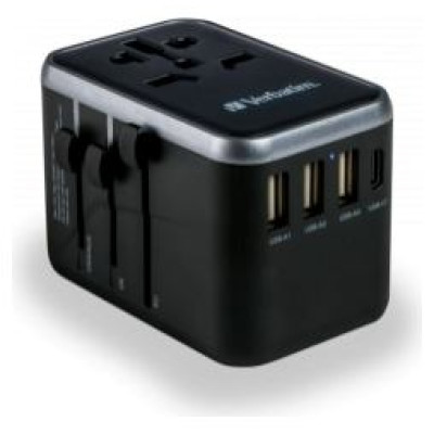 Verbatim Lādētājs Verbatim Universal Travel Adapter UTA-04