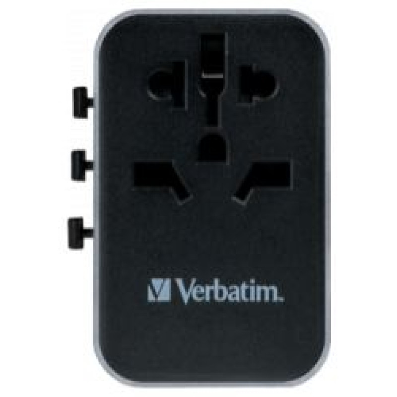 Verbatim Lādētājs Verbatim Universal Travel Adapter UTA-04