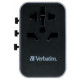 Verbatim Lādētājs Verbatim Universal Travel Adapter UTA-04