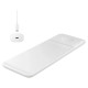 Samsung Trio EP-P6300TWEGEU 3in1 inductive charger for phone / Galaxy Watch / Buds - white + mains charger + cable