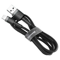 Baseus Cafule USB-A / Lightning 1.5A QC 3.0 cable 2 m - black