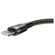 Baseus Cafule USB-A / Lightning 1.5A QC 3.0 cable 2 m - black