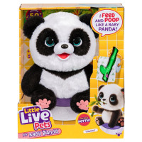Little Live Pets Interaktīva plīša rotaļlieta My Baby Panda, 25 cm