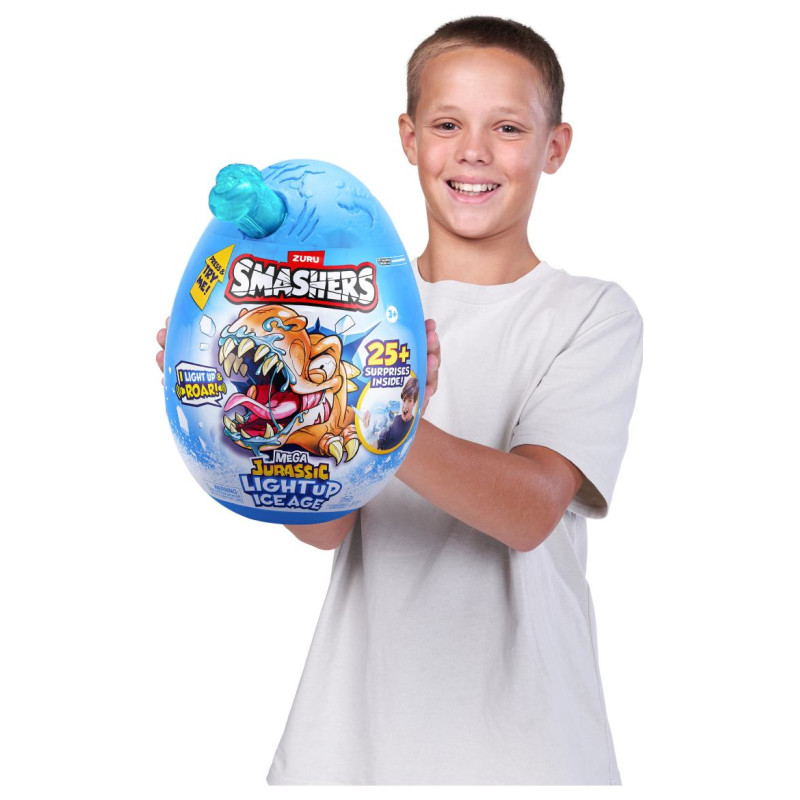 Smashers Rotaļu komplekts Dino Ice Age Light Up Mega ola