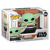 Funko POP! Vinila figūra: The Mandalorian - Grogu in a pram