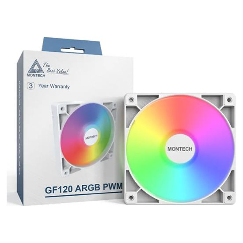 Montech CASE FAN 120MM GF120 V2/ARGB PWM 3I1(W) MONTECH