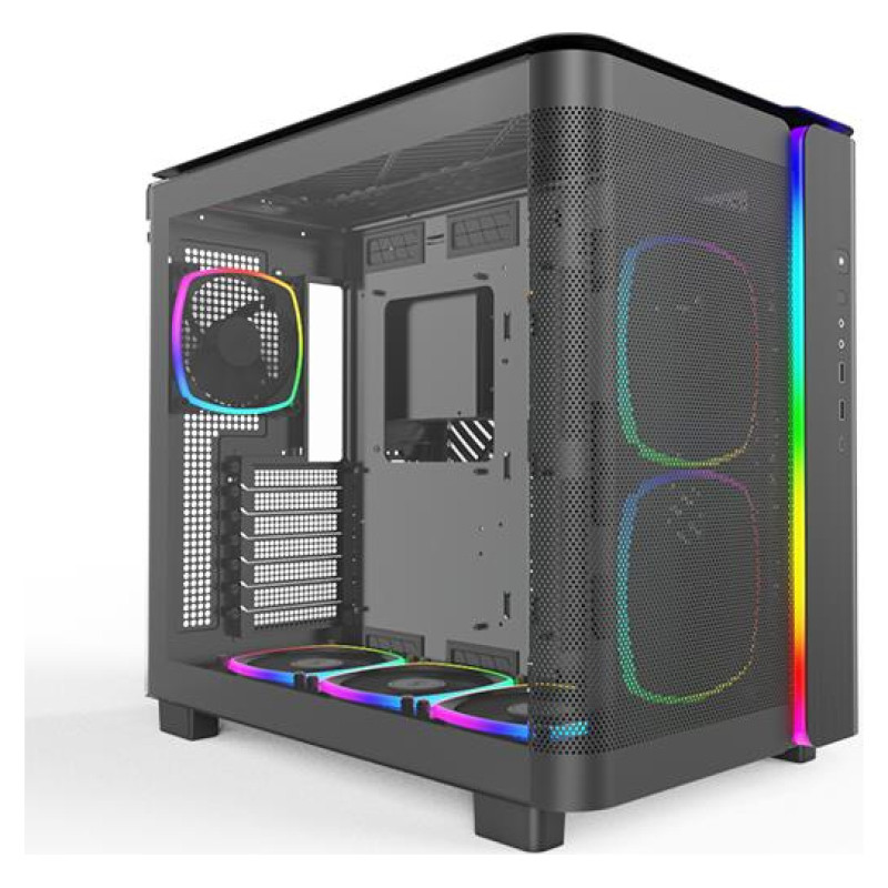 Montech Case|MONTECH|KING 95 PRO (B)|MidiTower|Not included|ATX|MicroATX|MiniITX|Colour Black|KING95PRO(B)