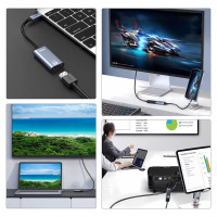 Wozinsky WACH-01 USB-C - HDMI 4K 60Hz Adapter - Black