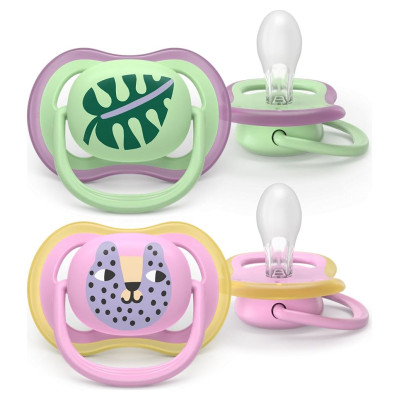 Philips Avent māneklītis Ultra Air, 6-18M (2 gab), meitenēm - SCF087/13