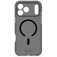 Decoded DropTec Transparent Backcover MagSafe case for iPhone 17 Pro Max - black