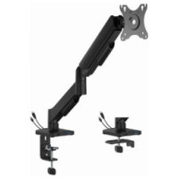 Gembird Monitora stiprinājums Gembird 17”-32” Adjustable desk display mounting arm USB