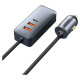 Baseus Share Together car charger 2x USB / 2x USB Type C 120W PPS Quick Charge Power Delivery gray (CCBT-A0G)