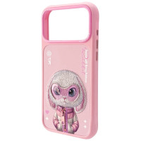 Nimmy Cool&Cute 2.0 Rabbit case for iPhone 17 Pro Max - pink