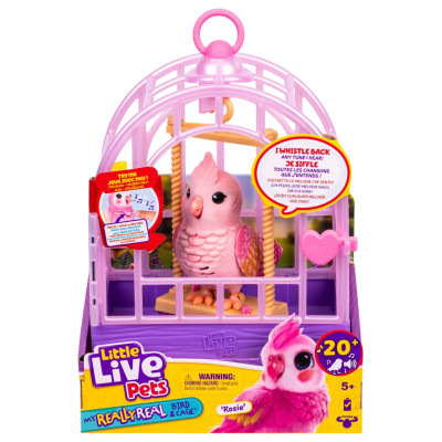 Little Live Pets Interaktīvs putns ar būrīti