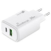 Mediarange POWER ADAPTER USB/USB-C 25W/FAST MRMA112-2 MEDIARANGE