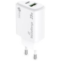 Mediarange POWER ADAPTER USB/USB-C 25W/FAST MRMA112-2 MEDIARANGE