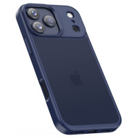 Tech-Protect MagMat Case for iPhone 17 Pro - Matte Navy Blue