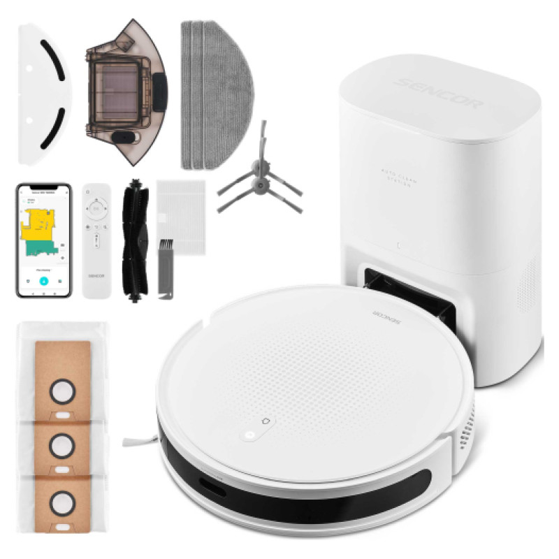 Sencor SRV 7485WH Putekļu sūcējs-robots