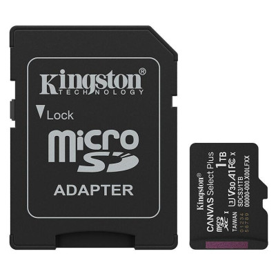 Kingston MEMORY MICRO SDXC 1TB UHS-I/W/ADAPTER SDCS3/1TB KINGSTON