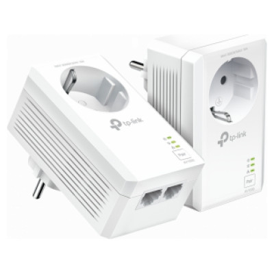 Tp-Link AV1000 2-Port Gigabit Passthrough Powerline Starter Kit