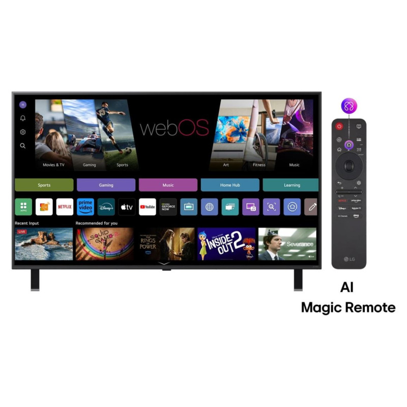 LG TV Set|LG|65"|4K/Smart|3840x2160|Wireless LAN|Bluetooth|webOS|65QNED85A3C