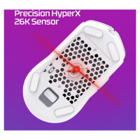 Hyperx MOUSE USB OPTICAL WRL/PULSEFIRE HASTE 2 WHITE HYPERX