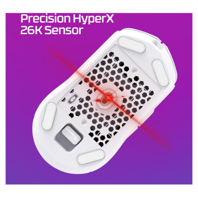 Hyperx MOUSE USB OPTICAL WRL/PULSEFIRE HASTE 2 WHITE HYPERX