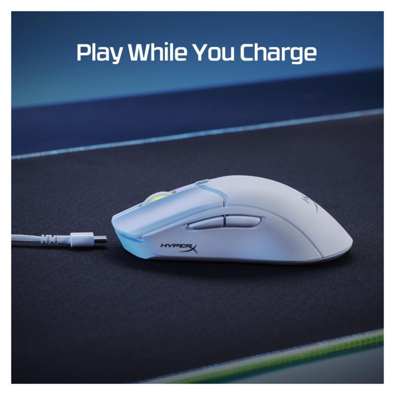 Hyperx MOUSE USB OPTICAL WRL/PULSEFIRE HASTE 2 WHITE HYPERX