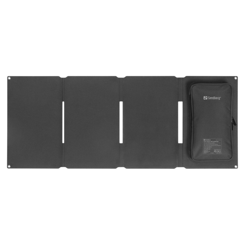 Sandberg 421-20 Solar Charger 40W LightWeight, USB-A, USB-C PD + DC outputs