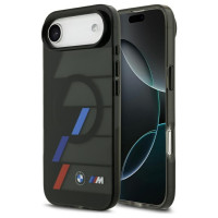 BMW M IML Metal Buttons Tricolor Lines MagSafe Case for iPhone Air - Black