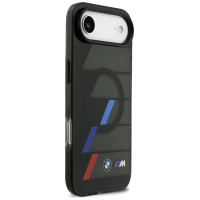 BMW M IML Metal Buttons Tricolor Lines MagSafe Case for iPhone Air - Black