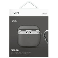 Uniq Glase AirPods 4 Case - Semi-Transparent