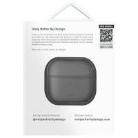 Uniq Glase AirPods 4 Case - Semi-Transparent