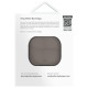 Uniq Lyden DS AirPods 4 Case - Gray