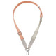 Uniq Vista 2-in-1 phone lanyard - peach and beige