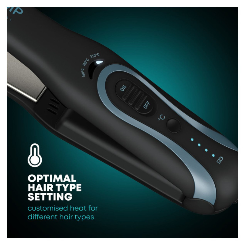 Revamp ST-1750-EU2 Liberate Shine Cordless Compact Ceramic Hair Straightener