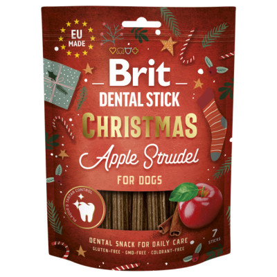 Brit Christmas Dental Stick Apple Strudel 250 g